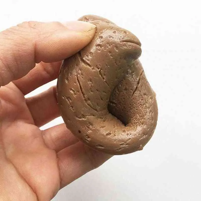 Realistic Shit Gift Funny Toys Fake Poop Piece of Shit Prank Antistress Gadget Squish Toys Joke Tricky Toys Turd Mischief Y220308