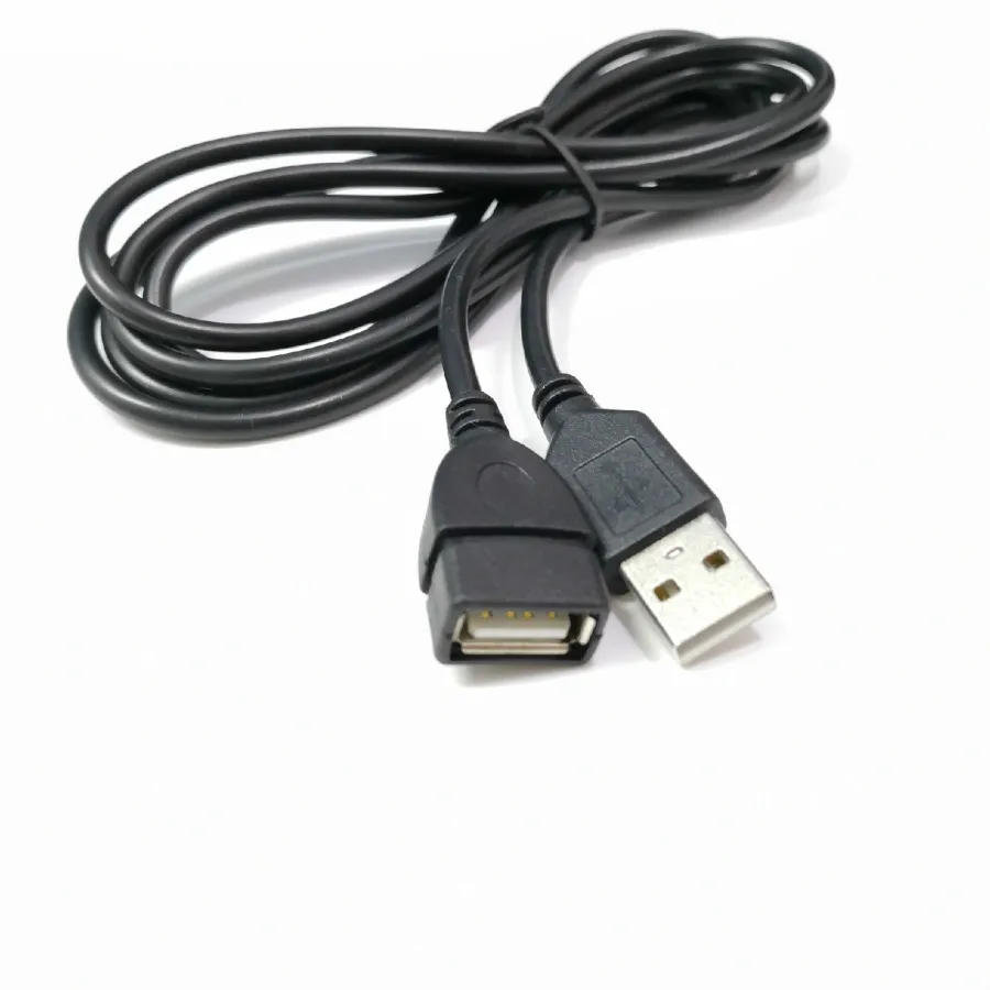 Hurtownia czarna długość 3M Kontroler przedłużacza dla PS Mini Classic USB Kable przedłużające się