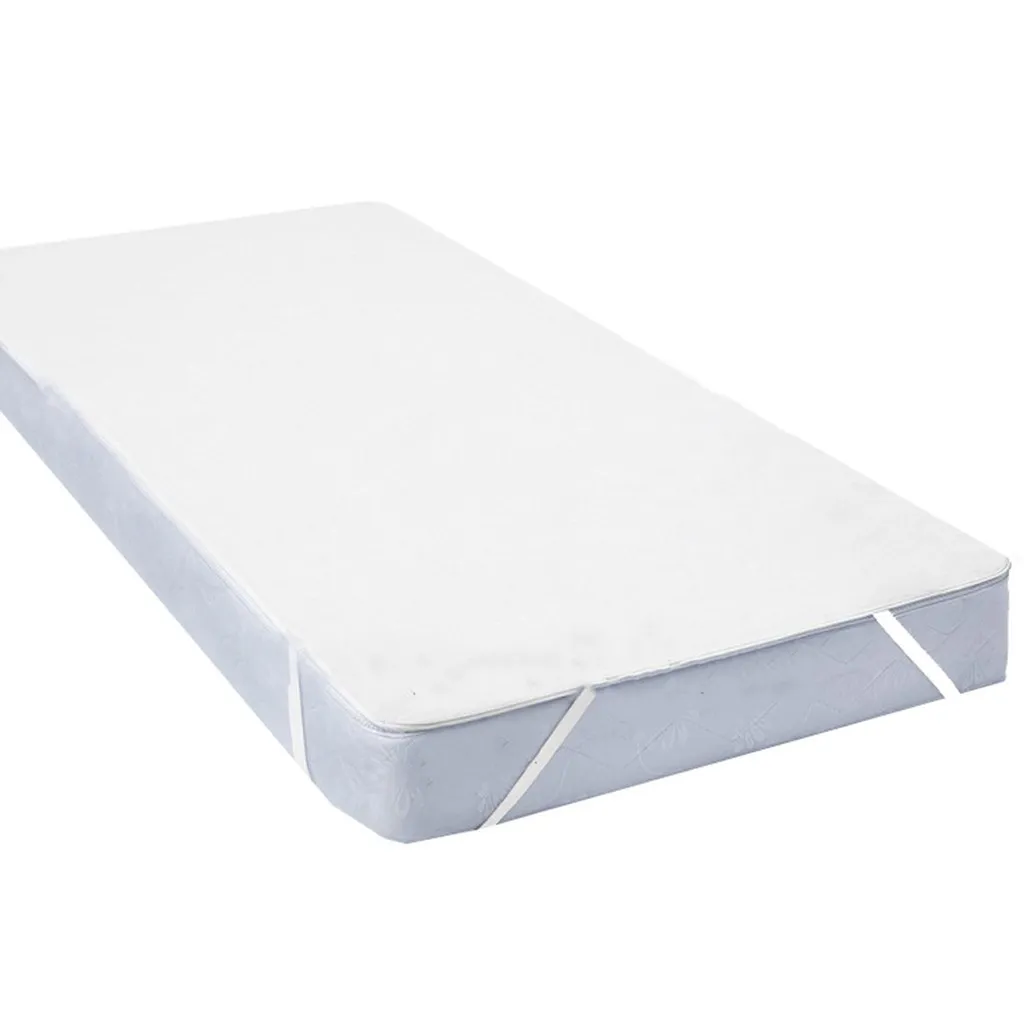 Waterdichte matrasbeschermer Waterdichte matras met band Pad Kussensloop 160 x 200 cm Doek bed Cover Protector # LR3 201218
