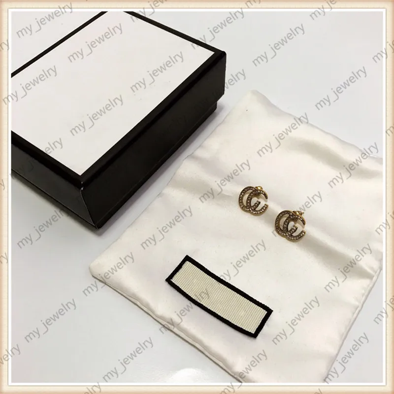 7 estilos Professional Fashion Hoops Pendiendo Luxurys Diseñadores Pendientes G Pendientes para mujer Marcas para mujeres Marcas Ear Stud Classics 6597142