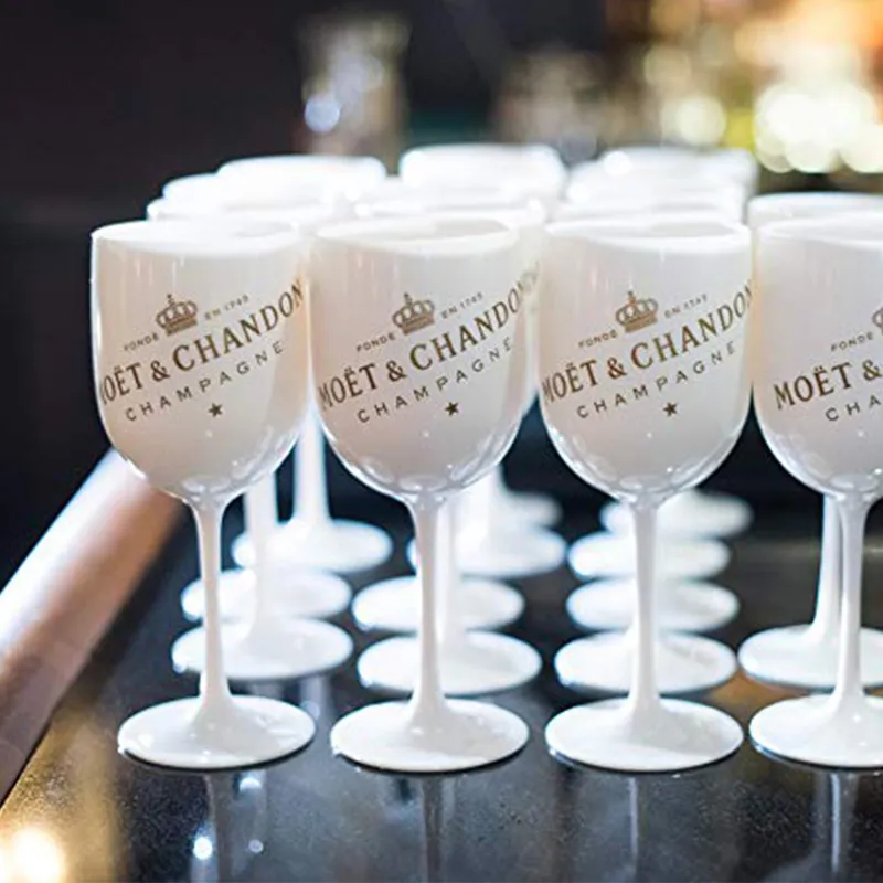Moet Chandon Ice Imperial Bianco Acrilico Calice in vetro Classico Bicchieri da vino la casa Bar Festa Tazza Regalo di Natale Bicchiere da champagne LJ280H