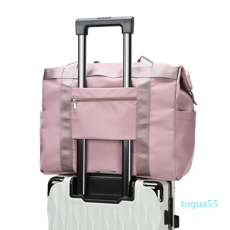 Designer Duffel Bags Gym Gym Sports Bag Duffle Travel Wateras para mulheres Fashion Weekend Packing Cubs237U