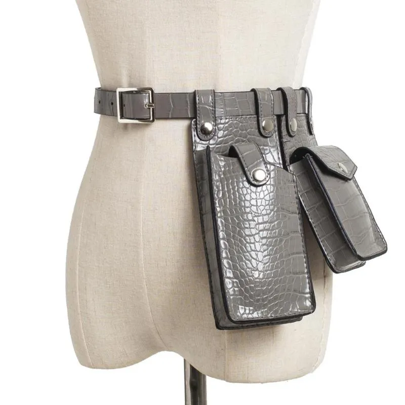 Pakiety w talii Kobiet designerka torba pasów moda fanny plecak piersi dziewczyny