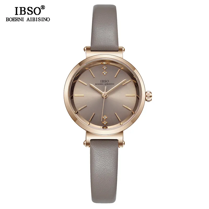 Ibso 8 Mm Ultra-thin Wrist Women Watches Luxury Female Clock Fashion Montre Femme 2020 Ladies Quartz Watch Relogio Feminino299J