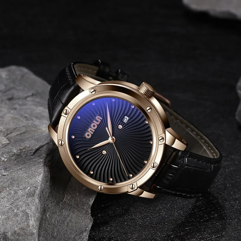 Marca 2021 nueva moda Simple estudiante Quarz movimiento reloj para hombre cinturón impermeable reloj para hombre relojes de pulsera