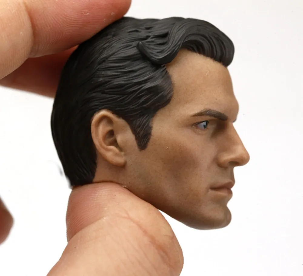 Spot 1 6 ratio clark kent head Henry Cavill head shape suitable for 12inch figure SoldierToy Carving Doll Gift Soldier234l7876038