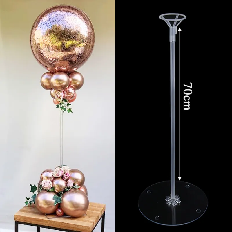 3570cm Wedding Table Decoration Balloons Stand Holder Kids Birthday Party Balloon Holder Column Adult Party Baloon Globos Decor Y2926275