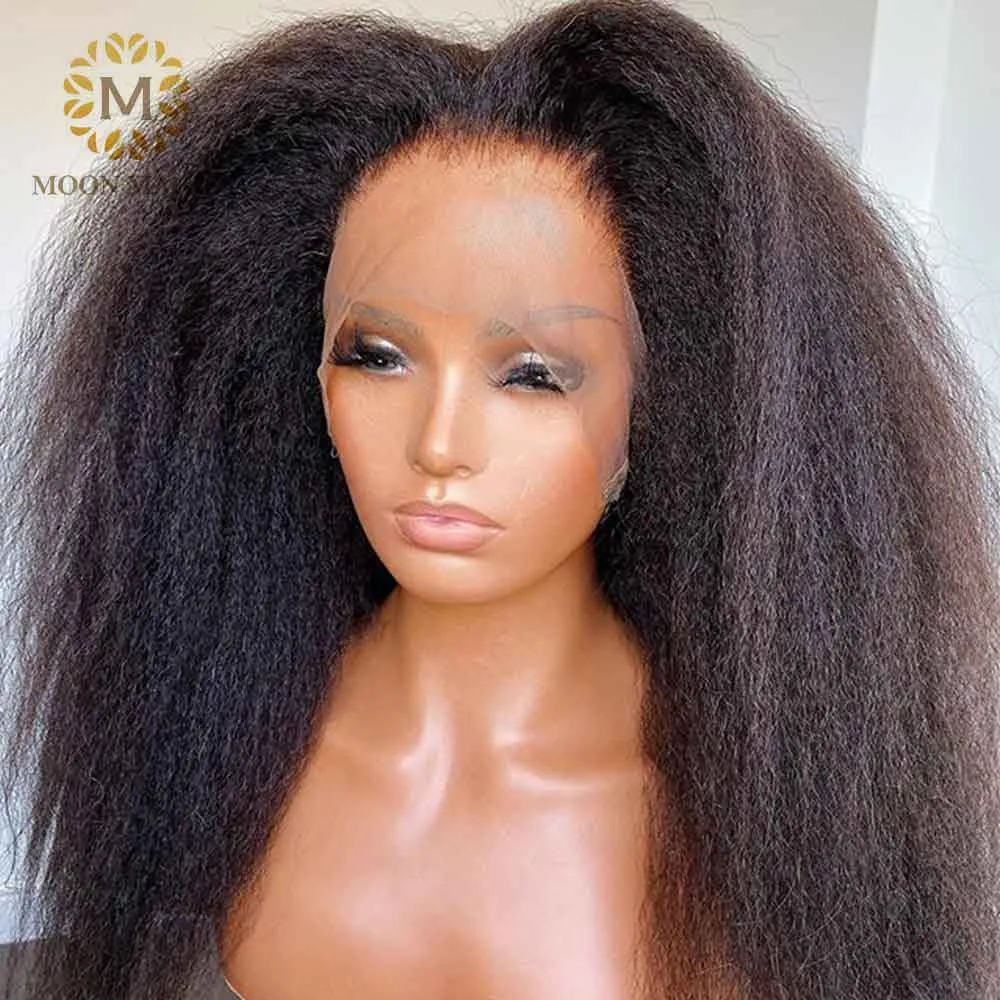 360 Кружевные фронтальные парик HD Kinky Straight 360 кружевные парики человеческие волосы предварительно заполненные 26 -дюймовые кружевные парики с передним человеческими волосами для женщин3839084