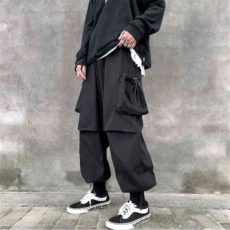 Calças de carga Homens 2022 Hip Hop Streetwear Calças de Jogger Calças de Moda Esporte Casual Sweatpants Homens Calças G220224