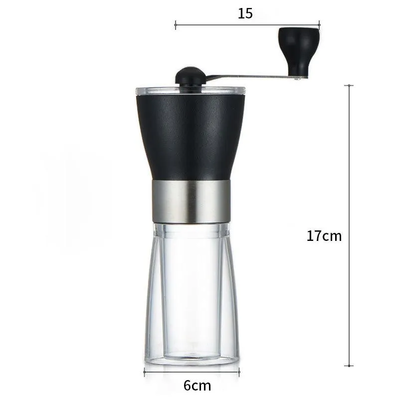 ポータブルマニュアルコーヒー豆マシン調整可能ハンドクランク家庭用砕石装置グラインドツールペッパーナッツピルスパイス319x