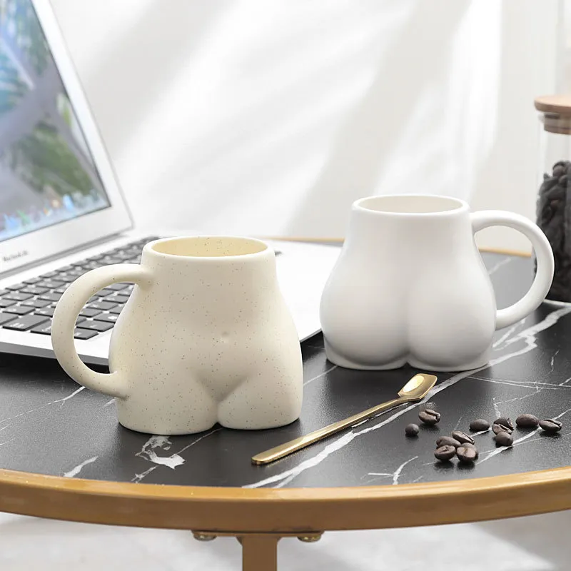 Personlig porslin botten koppar handgjorda kreativa skinkor kaffe te mjölk rånar kök kontor porslin hem dekor roliga gåvor 220311
