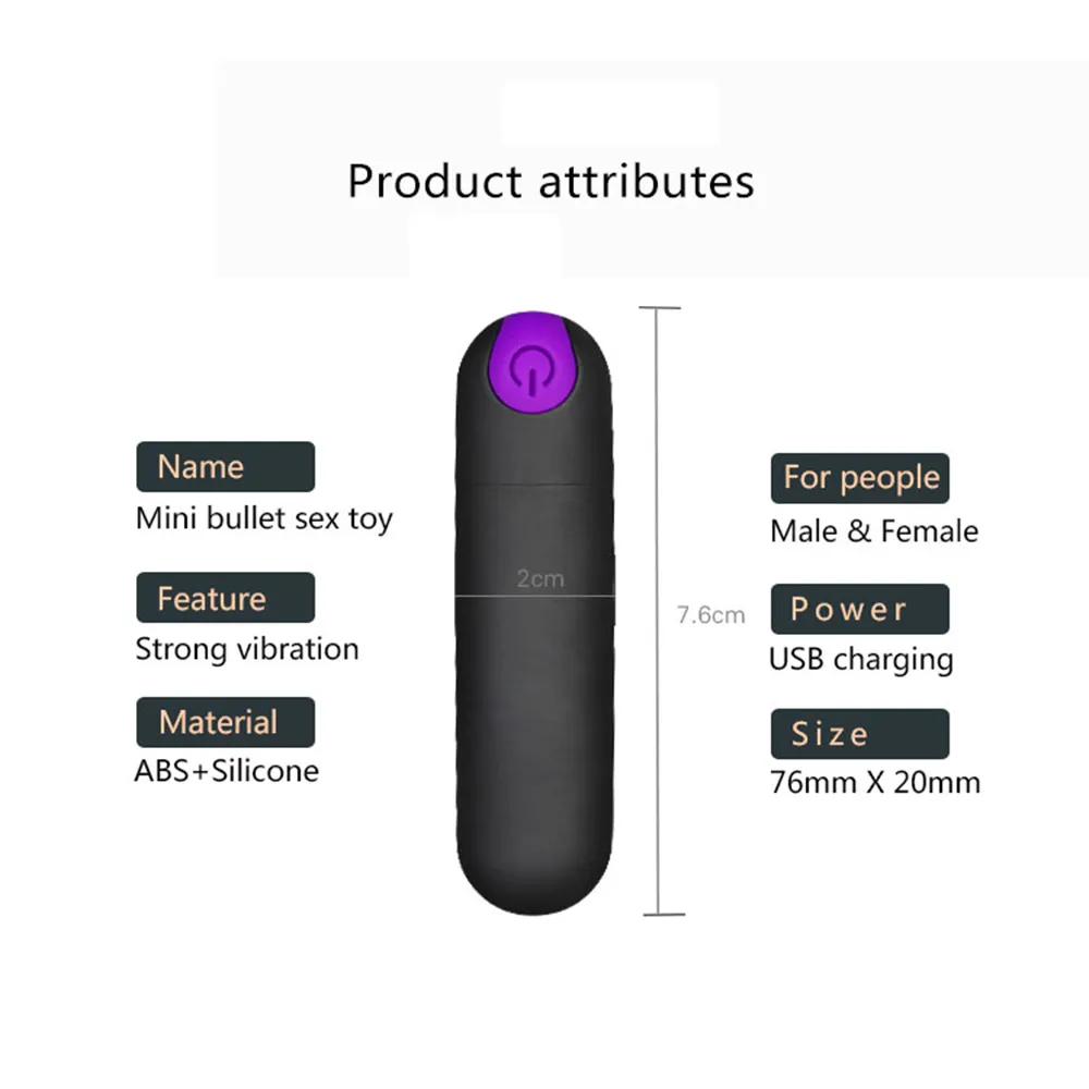 Draadloze afstandsbediening Bullet-vibrators Seksspeeltje voor vrouw 10 modi Mini-vibrator Gspot Clitoris-stimulator Anale dildo-vibrator Y2114273