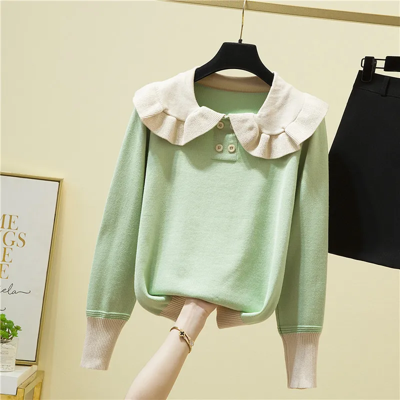 Jesienne sweter z długich rękawów Kobiety Swatery Swatery Pullover Jumper Fashion Turtleeck Sweter Kobieta czerwona