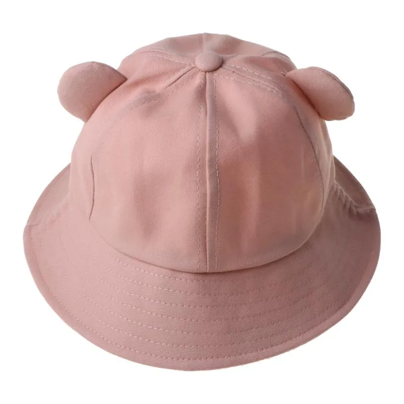Cappello pieghevole in cotone carino rana secchiello protezione solare estiva berretto da pescatore pesca all'aperto caccia Sunhat280J