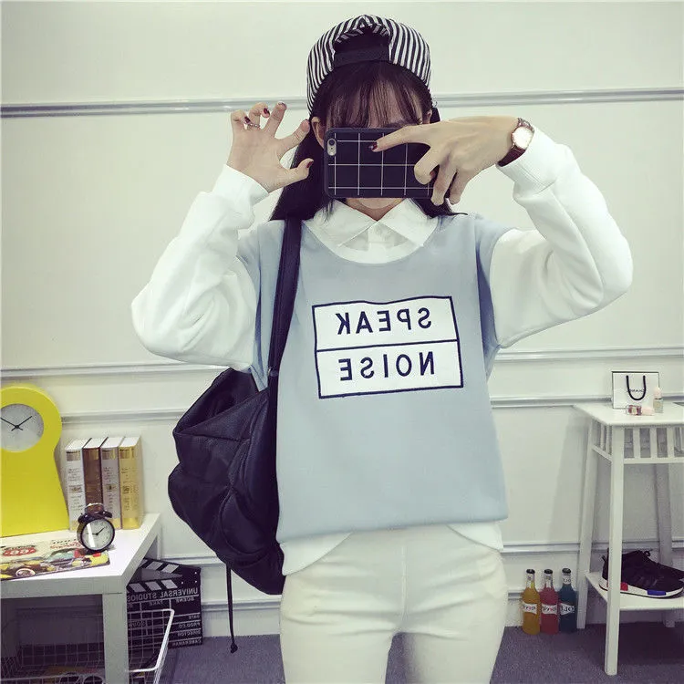 kawaii harajuku ￶verdimensionerade hoodies vinterkl￤der streetwear kvinnor koreansk stil l￥ng￤rmad kl￤der kvinnor avslappnade tr￶jor toppar 201203