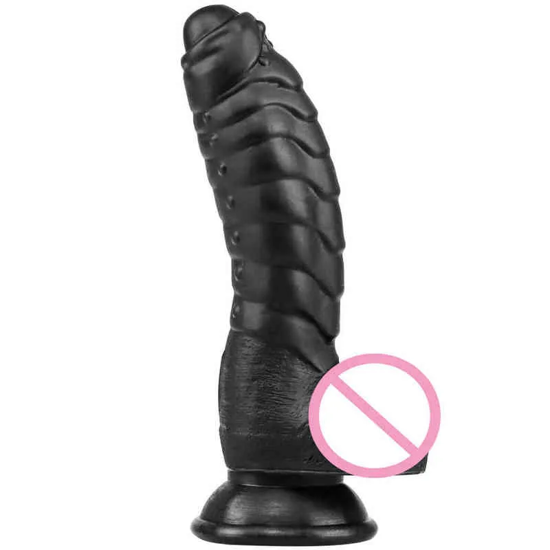NXY DILDOS Zabawki analne Kirin Dwuwarstwowa Twardość Ciecz Silica Gel Skala Symulacja Penis Mała wtyczka 0225