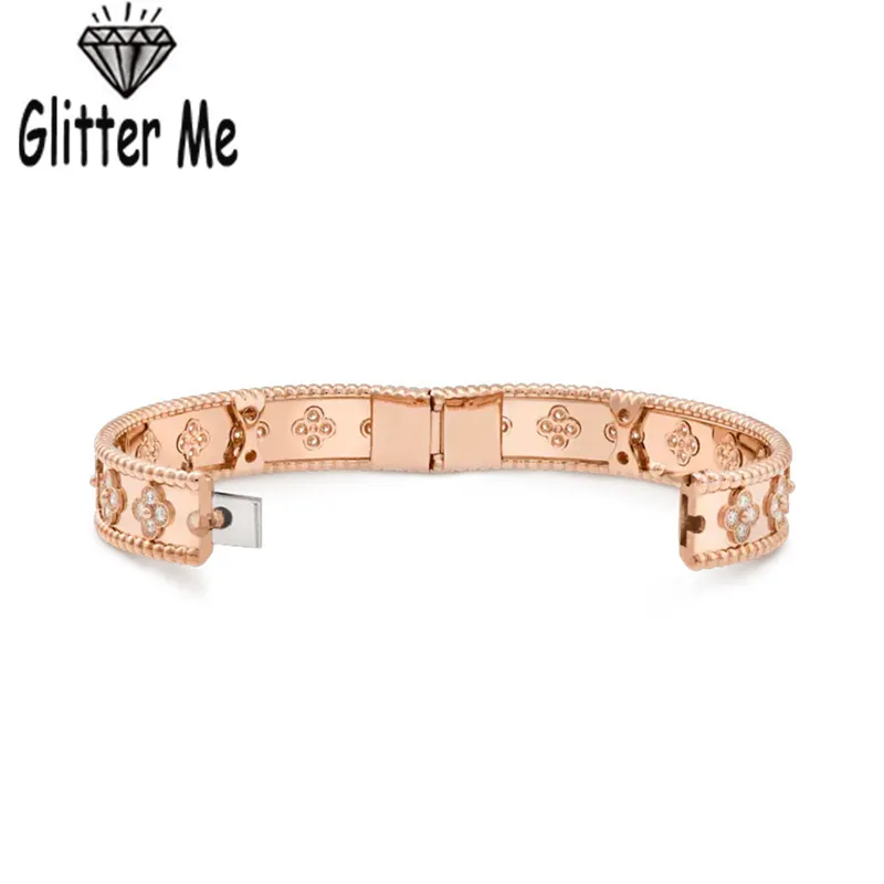 GLITTER ME Bracelet Anneaux Ensembles pour Femmes Cuivre De Haute Qualité Cubique Zircone Bracelets Anneau Costume Dames De Noce 220224