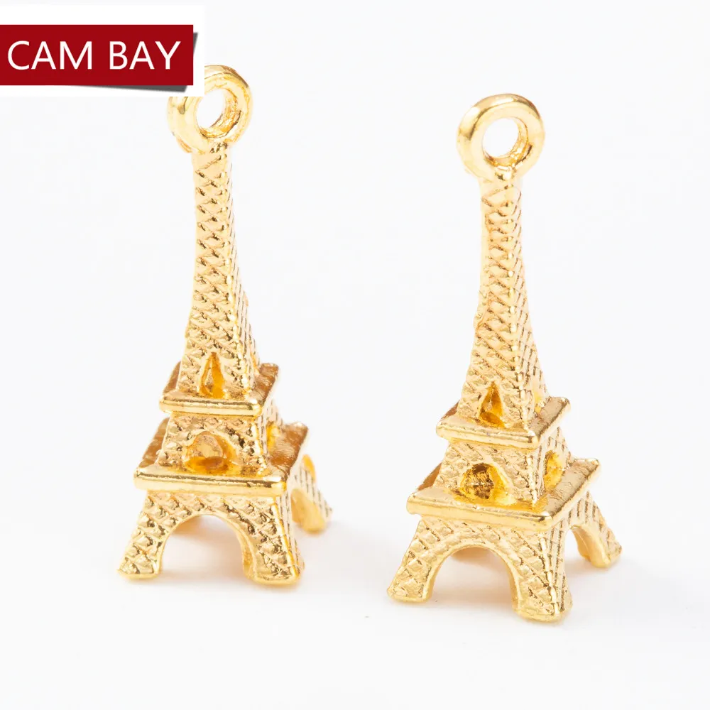 Antique Alloy Eiffel Tower Charms Metal Wiselanty Fit Bransoletka Naszyjka Making DIY Crafts Akcesoria 273s