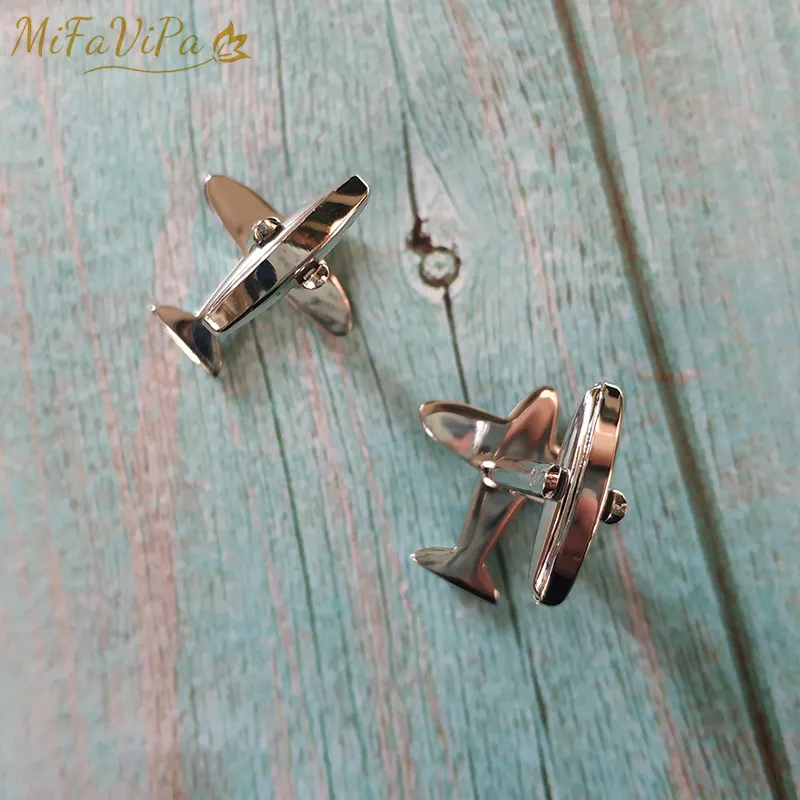 FASHION airplane cufflinks