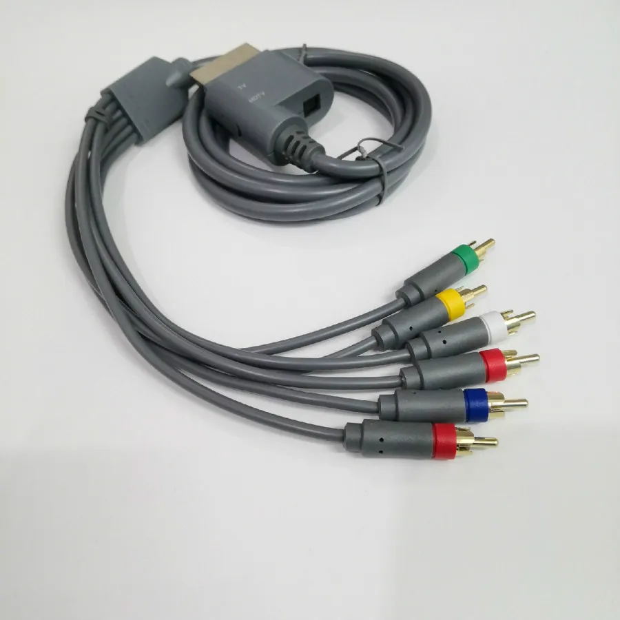 180cm HD TV Component Cord Wire AV audio videokabel voor Microsoft Xbox 360 Console