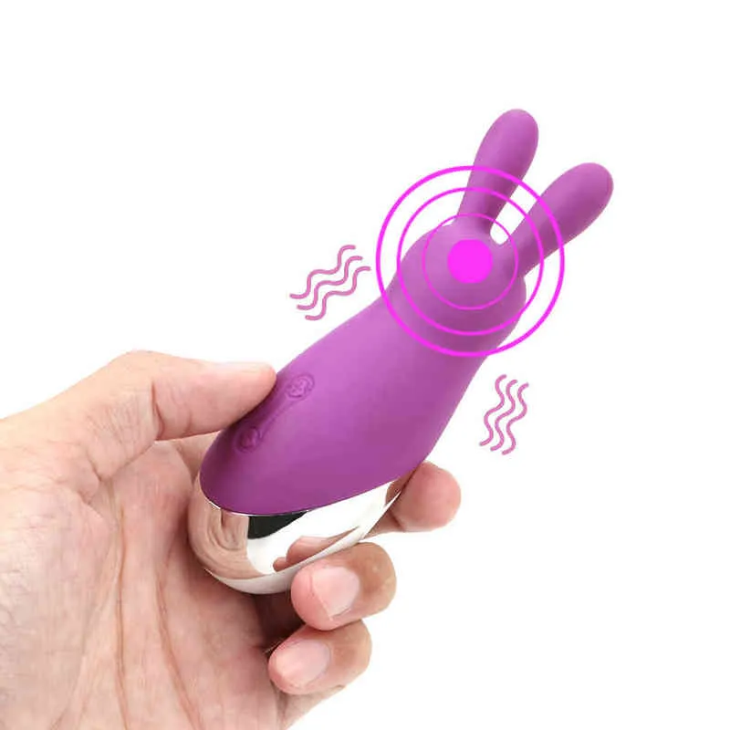 NXY vibrators OLO Leuke konijn vibrator drie hoofd clitoris vagina stimulatie g spot body massager seksspeeltjes voor vrouw vrouwelijke masturbatie 0105