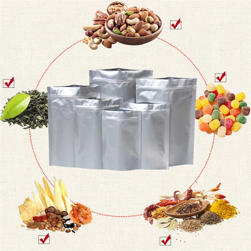 StoBag Aluminum Foil Doypack Stand Up Bag Snack Pot-stewed Food Thickness Tea Dried Flower Lucifugal Household