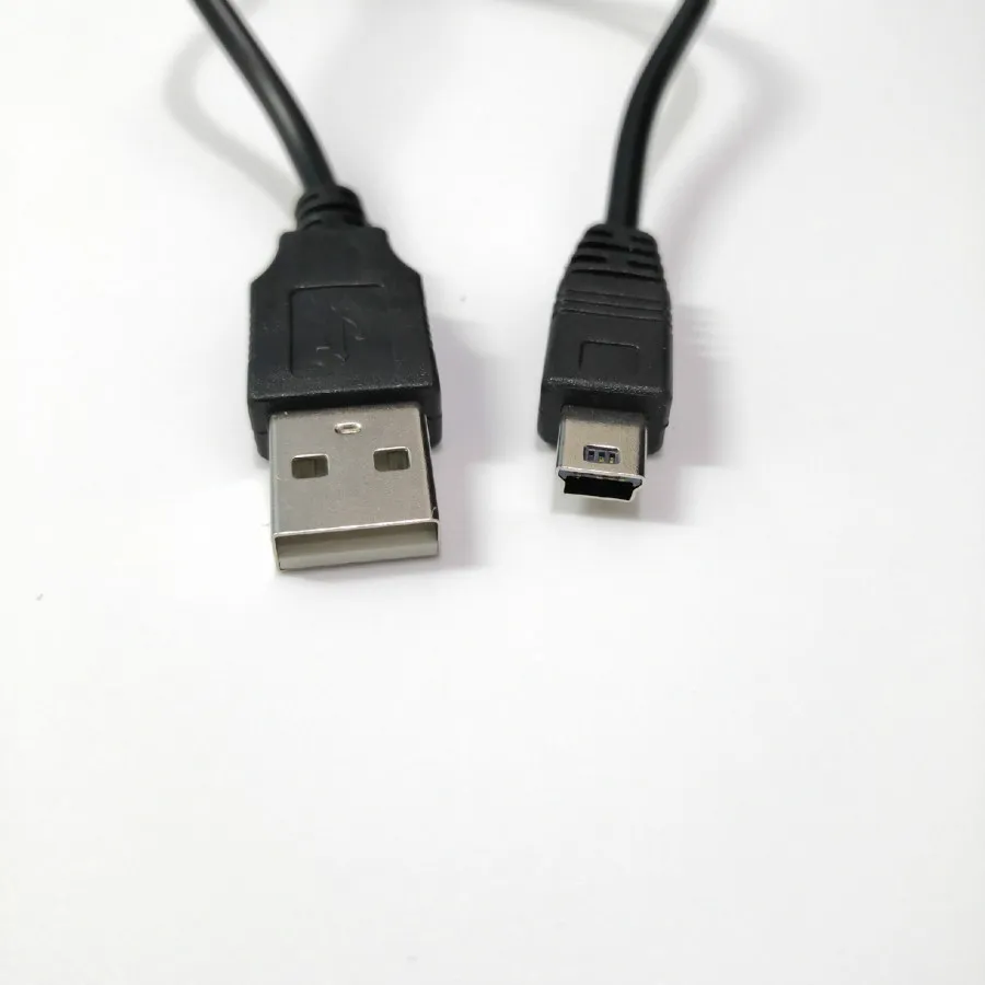 1M USB 2.0 إلى MINI 5 بيانات دبوس شحن كبل الشاحن كابل كابل Sony PlayStation 3 PS3 Controller