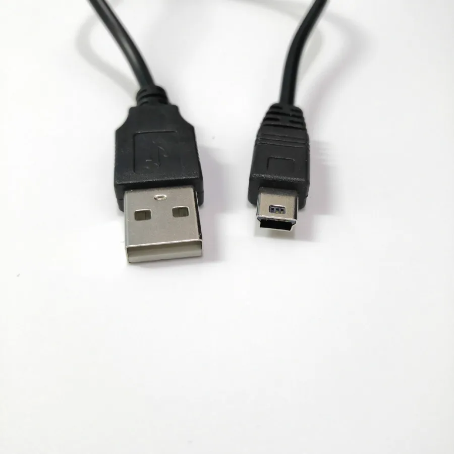 1M USB 2.0 till mini 5 -stifts datadladdningsladdningskabel för Sony PlayStation 3 PS3 -styrenhet