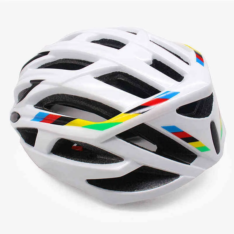 Casco da bicicletta da strada unisex Sport MTB modellato integralmente Aero ciclismo Equipaggiamento di sicurezza Cascos Capacete Ciclismo 220125