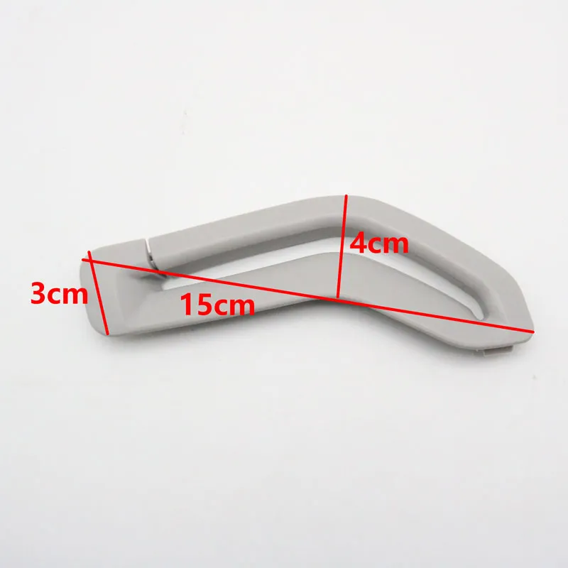 For Volvo S60 S80 V70 XC90 Left / Right Front Seat Belt Selector Gate Seat Belt Trim Cover Grey / Beige 39885877 39885875