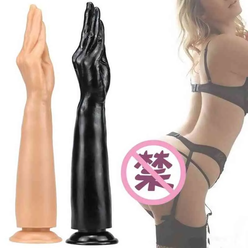 NXY Dildos Anal Toys Super Thick Large Simulated Arm Female Fist Cross Expansion Plug Masturbator Sm Fun Backyard Adult Sex Products 0225