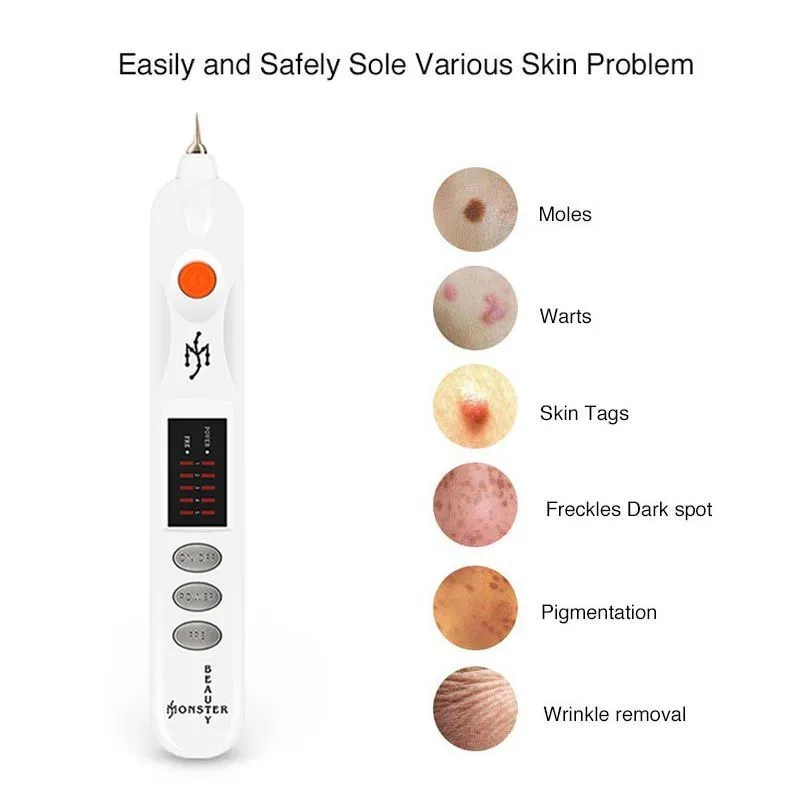 Remove wrinkle and freckles mole ion spotted pen body skin spots tattoo removal tool to get rid of moles beauty treatment 26