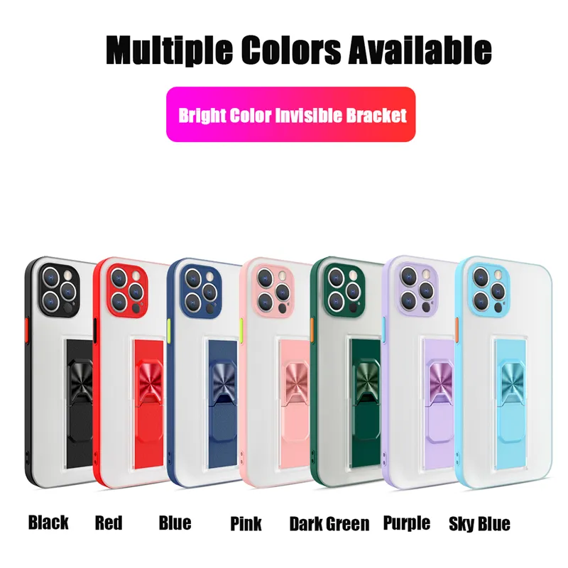 Luxe Armor Case voor iPhone 11 12 Pro Max Mini X XS MAX XR 8 7 Plus SE 2020 Magnetische Metalen Ring Houder Stand Case voor iPhone 12 Groothandel