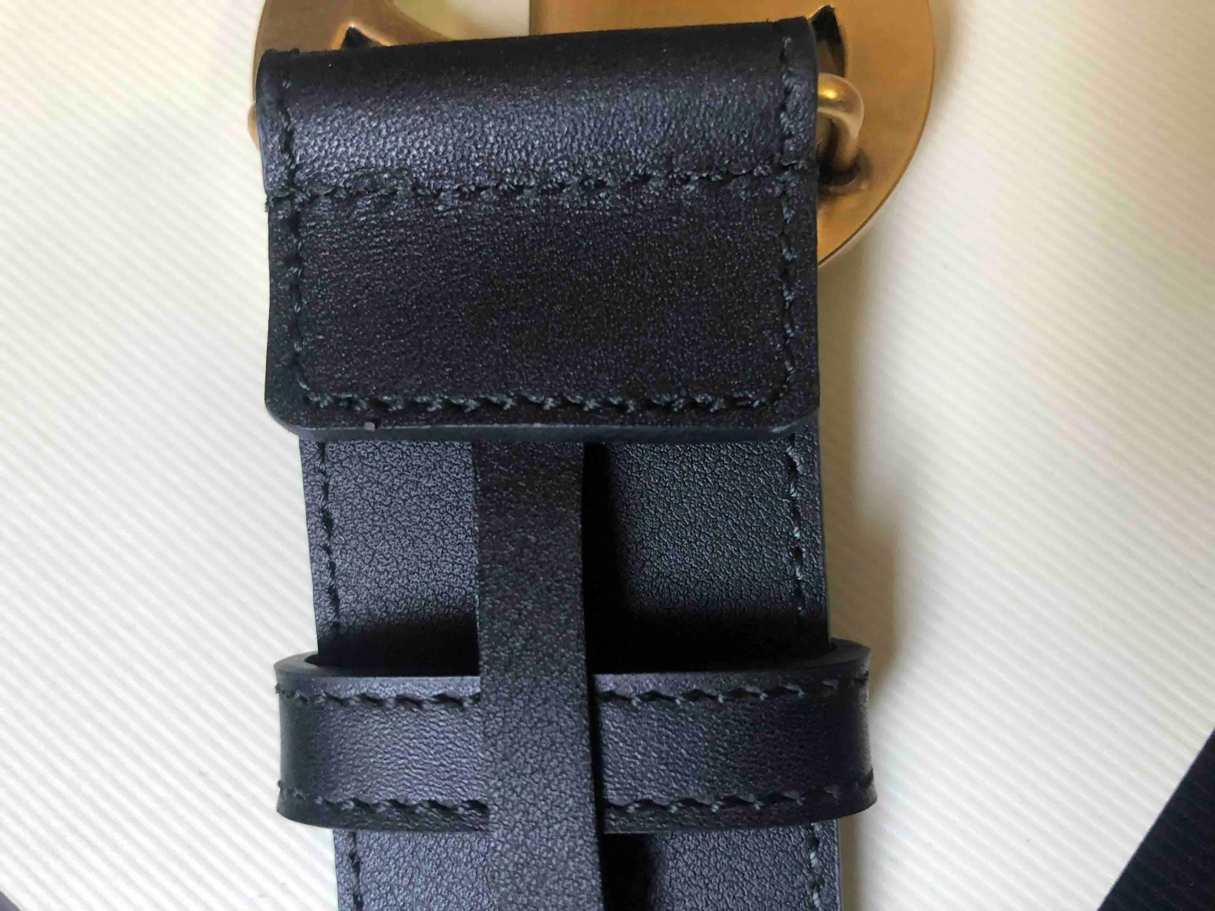 Qualité 4 couleurs 4 largeurs ceinture en cuir véritable femmes avec boîte hommes ceintures classiques femmes or argent boucle ceintures shipp281R