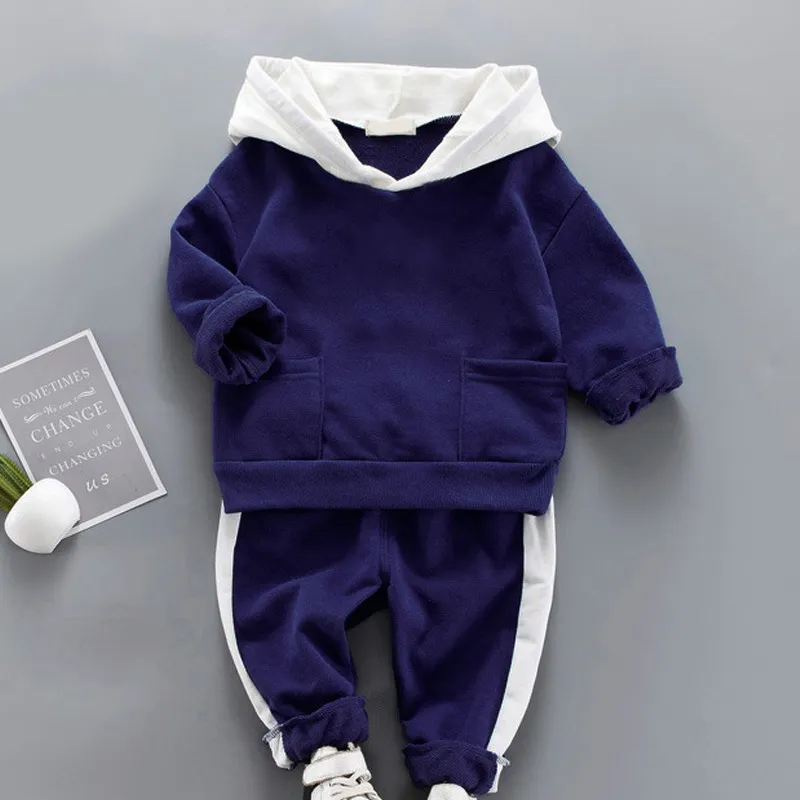 Bear Leader Infant Clothing Autumn Winter Clothes for Baby Boys Clothes Set Hoodie Pants Outfit Kids Costume for Baby Suit 201126