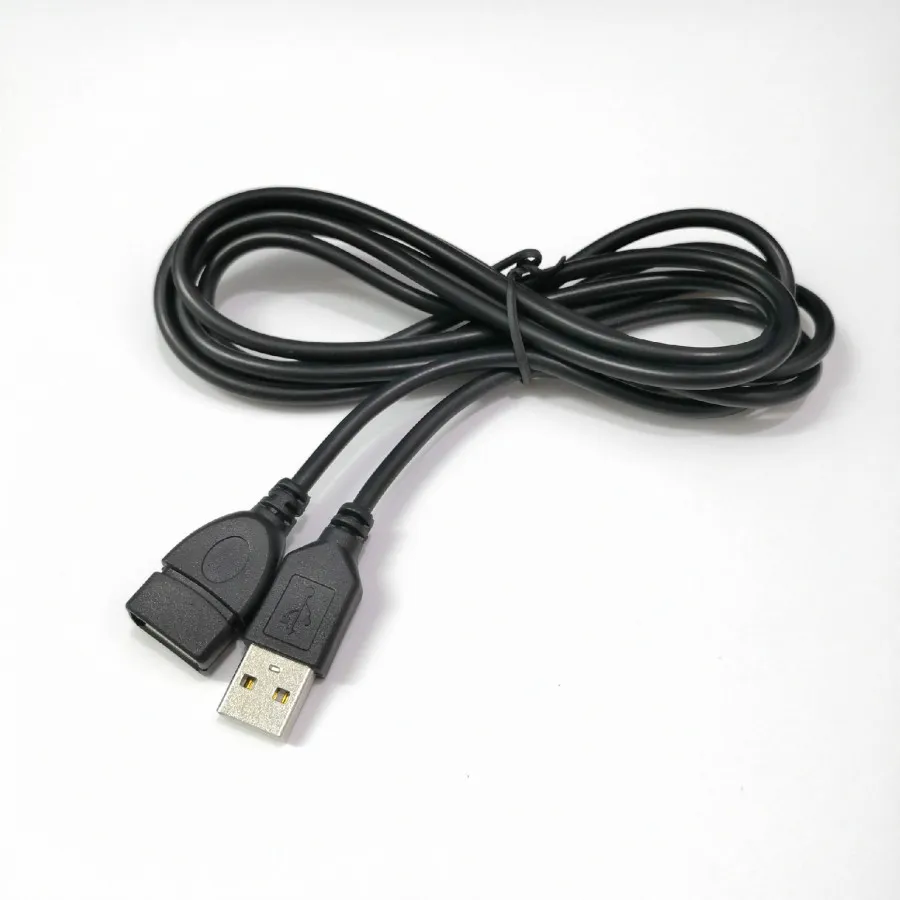Svart 3M 10ft Controller Extension Cable Extender Wire Cord för PS Classic Mini Console för PS 1 -styrenheter