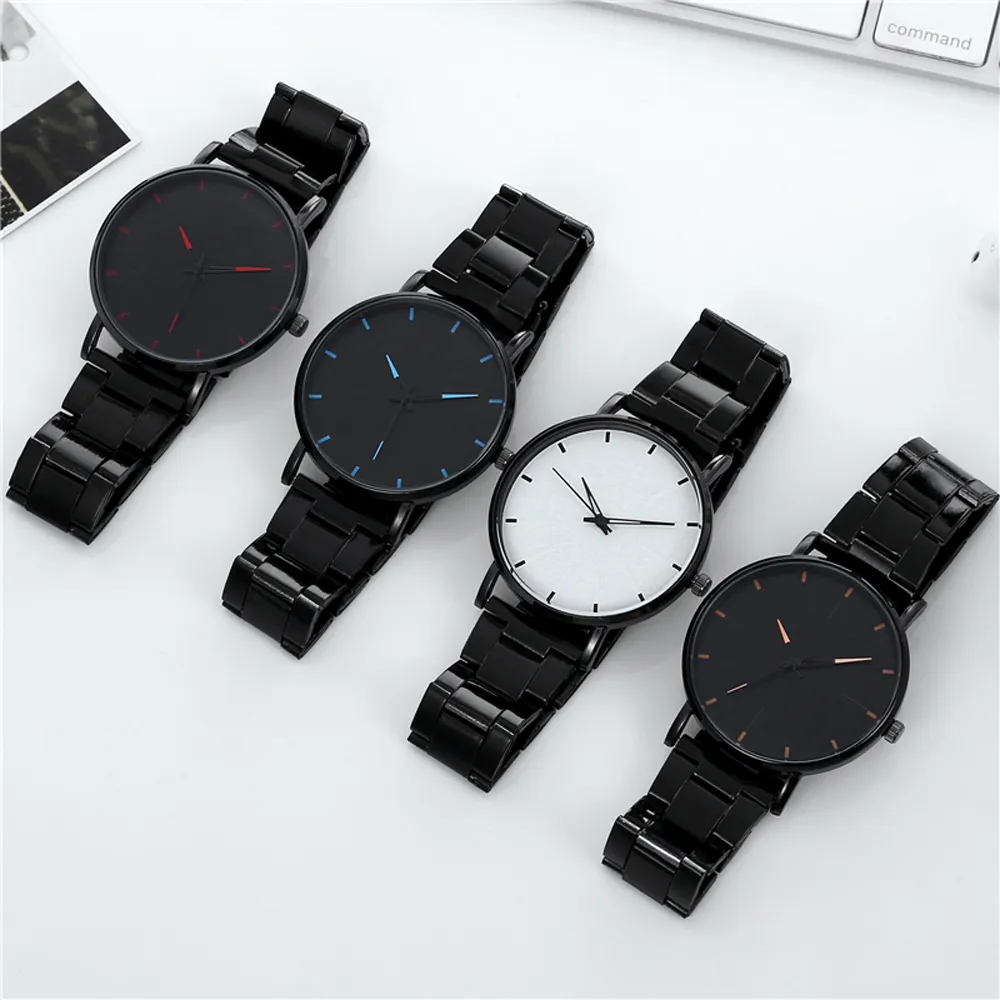 2021 Minimalistische Men039S Fashion Ultra dunne horloges Simple Men Business Roestvrij staal Mesh Belt Quartz Watch Relogio Masculino3569671