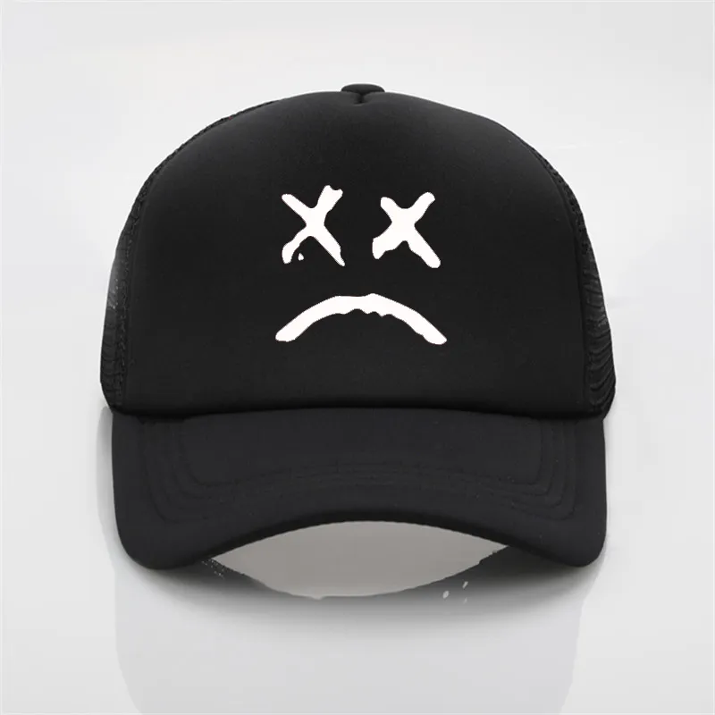 Unisexe Man Femmes Love Mesh Caps Lilpeep Baseball Cap Men Femmes Summer Summer Sun Hat Trucker Hat4035133 4035133 Unisexe 2024 Ajustement Da