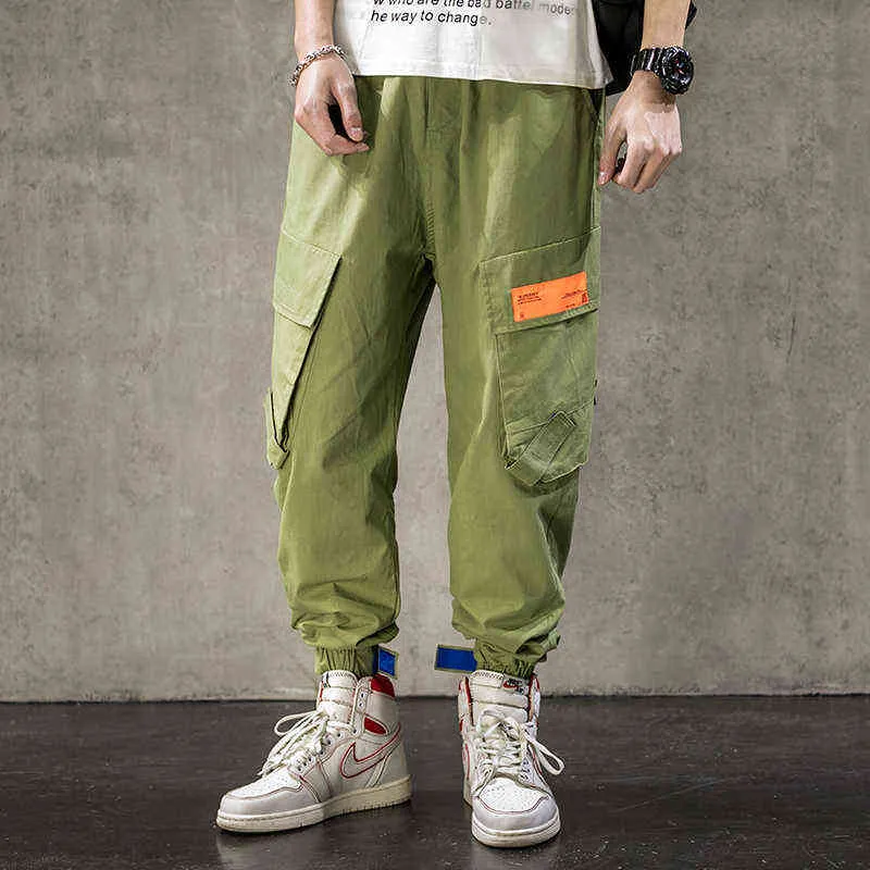 SingleRoad Mens Cargo Hosen Männer Mode 2021 Frühling Baggy Jogger Männlichen Hip Hop Koreanische Japanischen Streetwear Hosen Hosen Für Männer h1223
