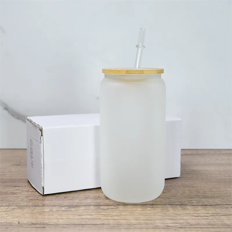 Сублимационная стеклянная чашка, стаканы, прозрачная термотрансферная чашка для питья, кофейная кружка, чашки для сока A023201