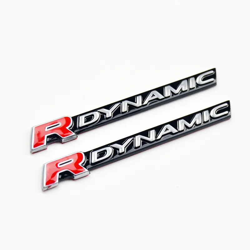 Emblème de lettres de barre P300S P380SE P380HSE P300 P380 S SE HSE pour Range Rover VELAR, Logo de coffre de style de voiture, autocollant de garde-boue RDYNAMIC 3868921