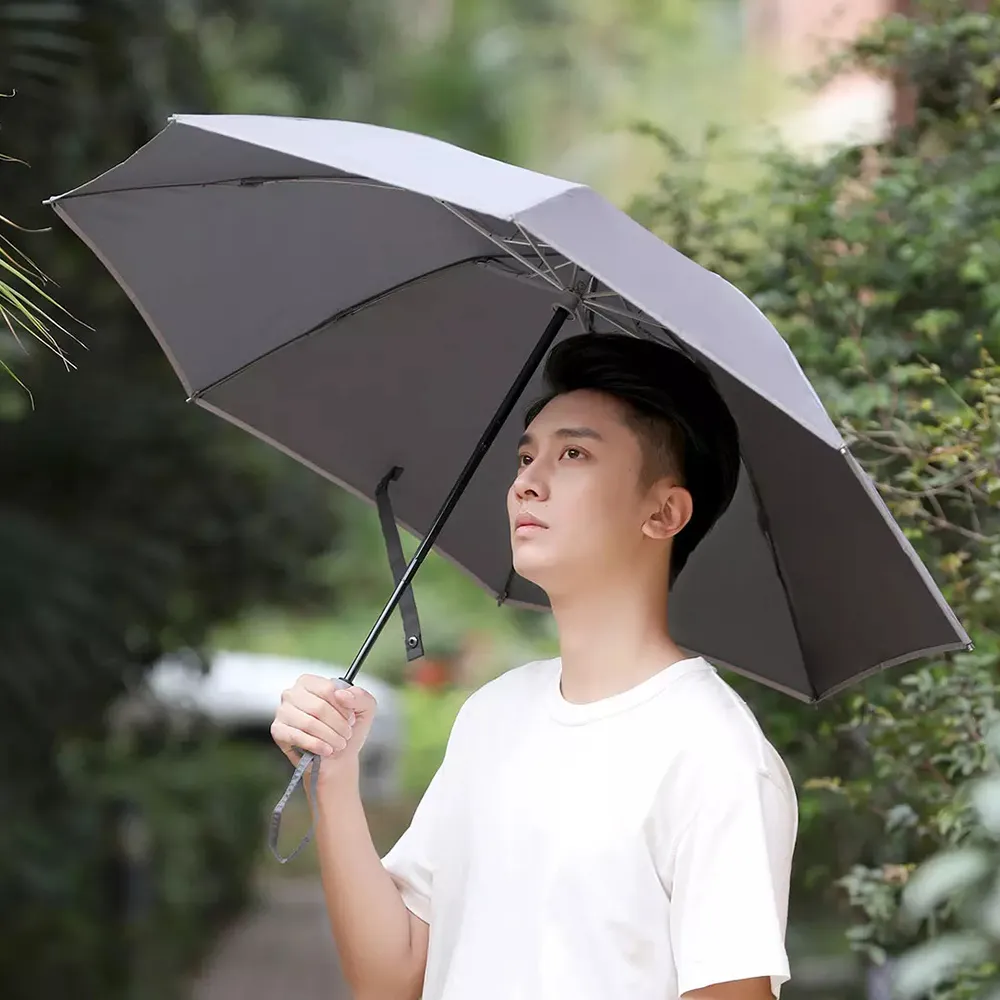 Parapluie réfléchissant à coupe-vent étanche transplique à coupe transparente à coupe-vent