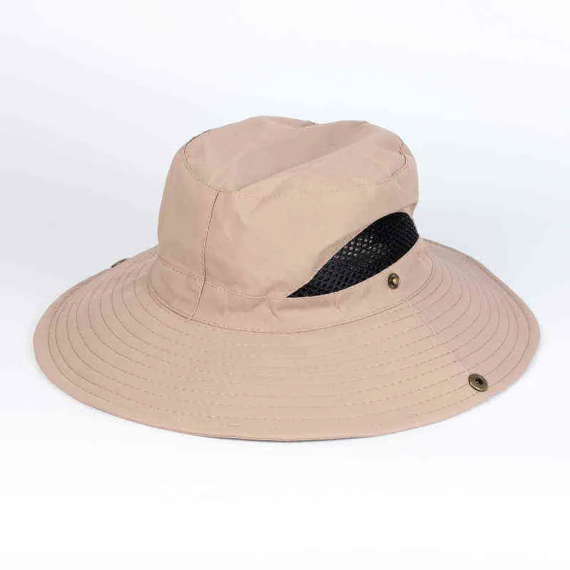 Ricamo personalizzato all'ingrosso reversibile a tesa larga Cappelli da pescatore da uomo assorbenti e traspiranti G220311