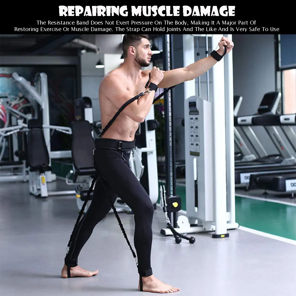 bandes de résistance de remise en forme ensemble élastique musculation résistant bandes de résistance Sport bandes de caoutchouc Fitness expanseur J01152824376