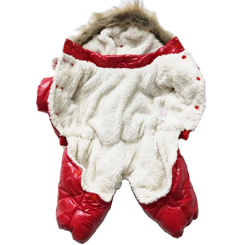 Dicke Baumwoll Hoodies Winter Hundekleidung Super warme Jacke für kleine Hunde wasserdicht