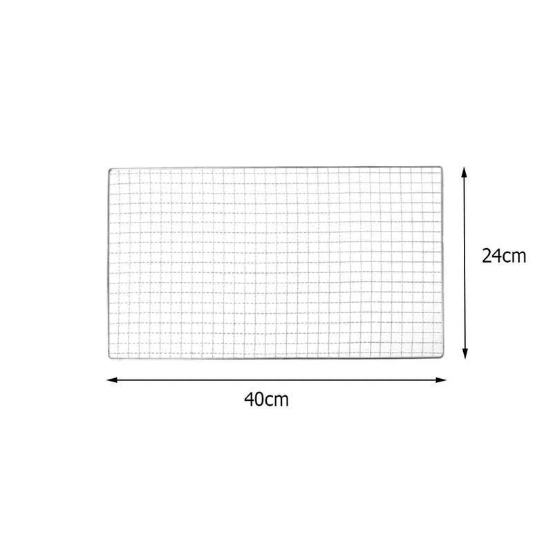 多機能アイアンノンスティックバーベキューラックベーキングワイヤーバーベキューアクセサリー屋外バーベキュー冷却メッシュグリルツールグリルラックN1N0 T200506