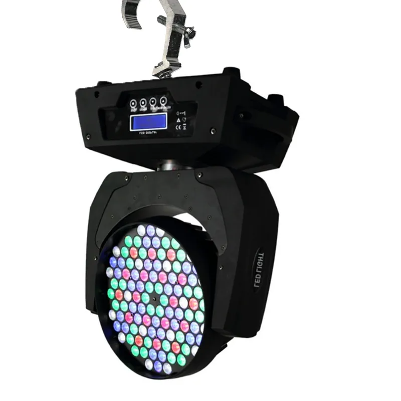 4x Werksverkauf 108x3w RGBW LED Wash Moving Head Lichter Disco DJ Professionelle Bühnenbeleuchtung zu verkaufen 1 Jahr Garantie