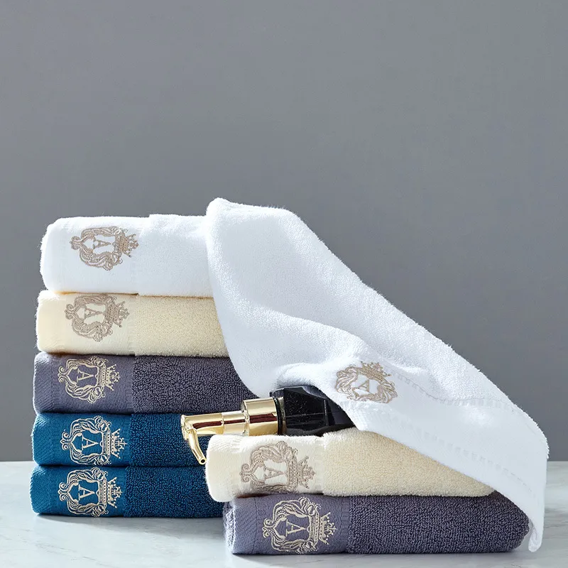 Alta Qualidade 100% Algodão Adulto e Children's Bath Towel Soft Absorvent Washcloth Ginásio Natação Praia 201217
