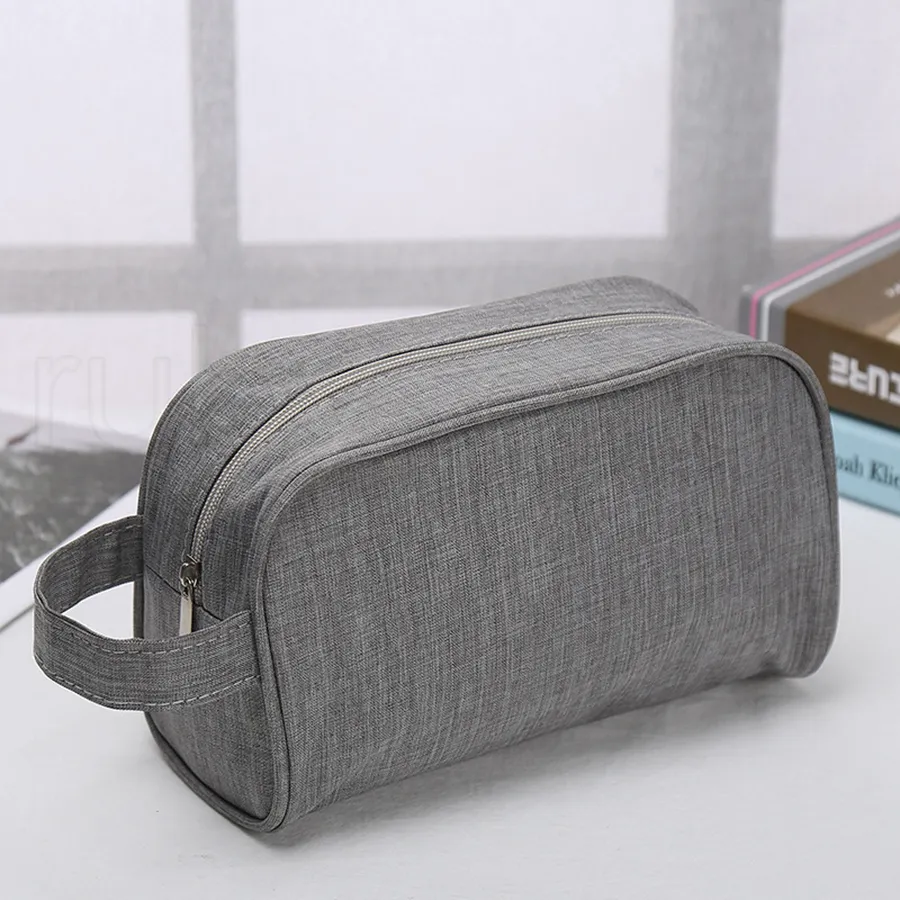 Kvinnor PVC resväska Kläder Tvättkassar Bärbar Organisatör Kosmetisk Handväska Utomhus Make Up Bag