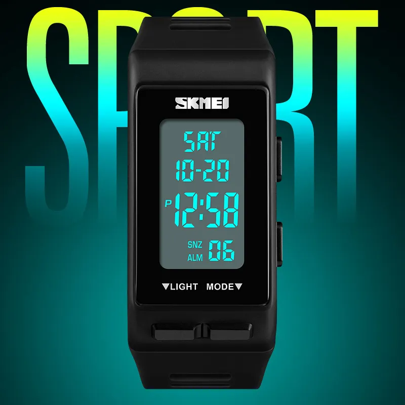 SKMEI Лучшие спортивные часы для мужчин и женщин, водонепроницаемые модные цифровые наручные часы со светодиодной подсветкой, спортивные часы relogio 2012042335